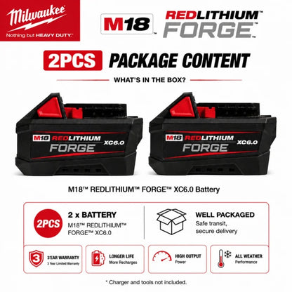 Milwaukee 12V Battery, 6.0Ah Milwaukee Rechargeable Battery For Milwaukee M12 Tool 48-11-2402 48-11-2411 48-11-2401MIL-12A-LI