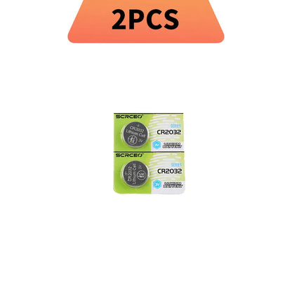SCRCEO CR2032 Lithium Battery 3V 200mAh DL2032,5004LC Compatible Long Lasting for Car Key Fob,Remote Control,Watch,Toy(2-100pcs)