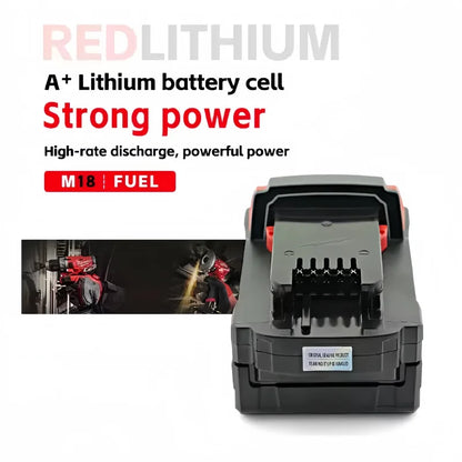 Milwaukee 12V Battery, 6.0Ah Milwaukee Rechargeable Battery For Milwaukee M12 Tool 48-11-2402 48-11-2411 48-11-2401MIL-12A-LI