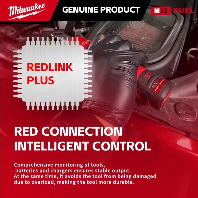 Milwaukee 12V Battery, 6.0Ah Milwaukee Rechargeable Battery For Milwaukee M12 Tool 48-11-2402 48-11-2411 48-11-2401MIL-12A-LI